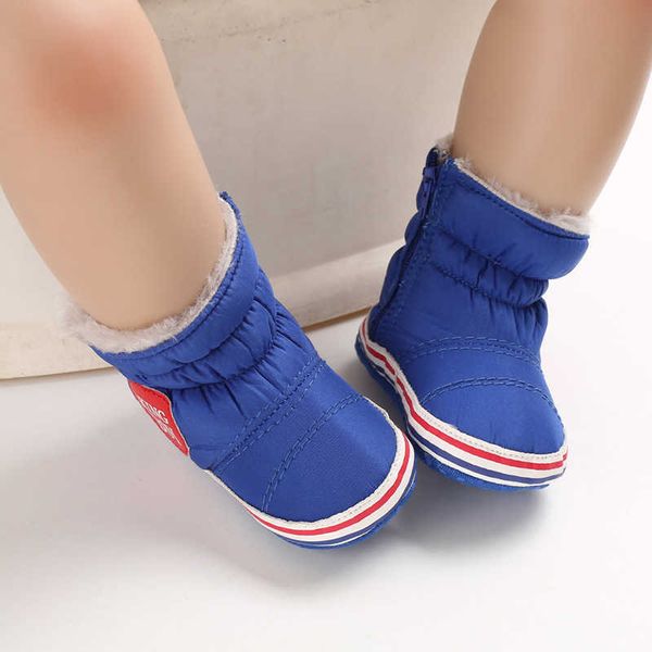 

0-18m winter boy girls baby soft sole snow boots warm crib shoes toddler boots prewalk g1023, Black;grey