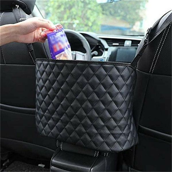 

storage bags arrival car bag solid color leather ditty-bag box commodity shelf for seat