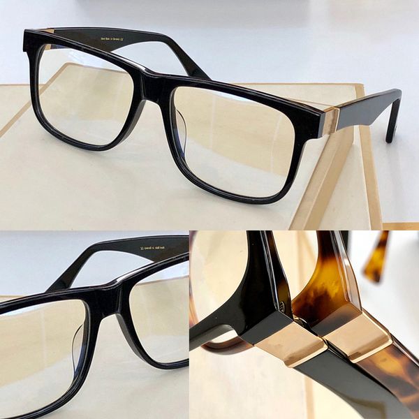 

optical eyeglasses for men and women retro style 1012 anti-blue light lens square plate full frame with box, White;black