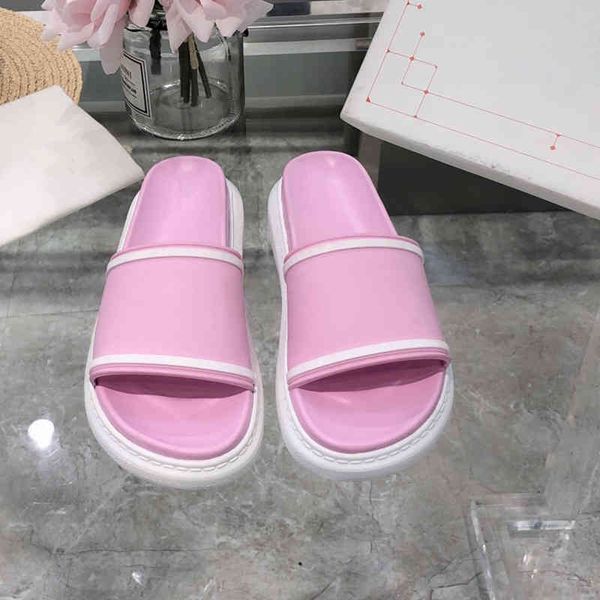 

80% off shoes summer breathable flip flops men's outdoor thick bottom non-slip beach women's sandals brand letter printing flat sl, Black