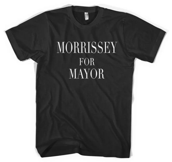 

morrissey for london mayor smiths t shirt all sizes colours, White;black