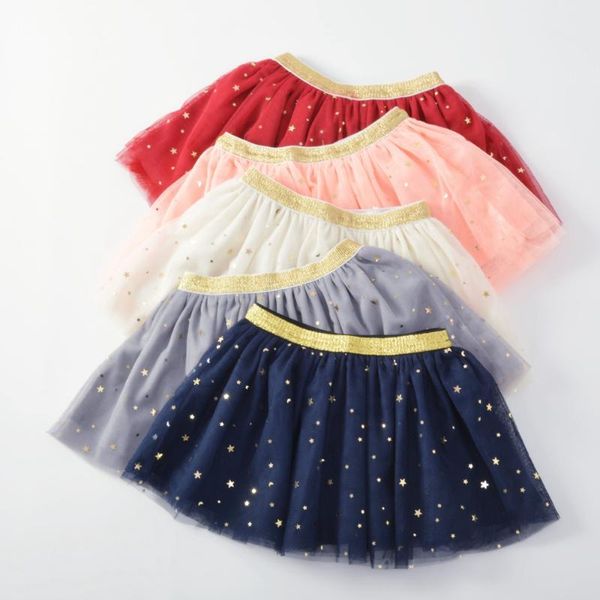 

skirts chumhey 1-5t baby girls tutu spring summer spangly stars ball gown toddler clothes chiffon princess skirt kids clothing