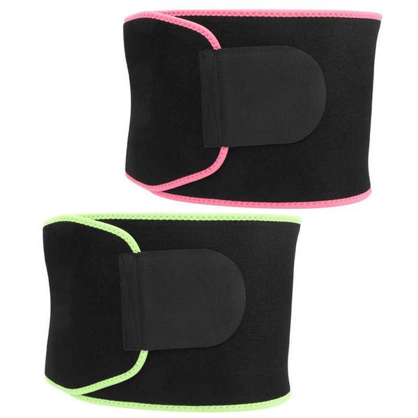 

waist support wrap exercise belt reduce pain for travel man woman home, Black;gray