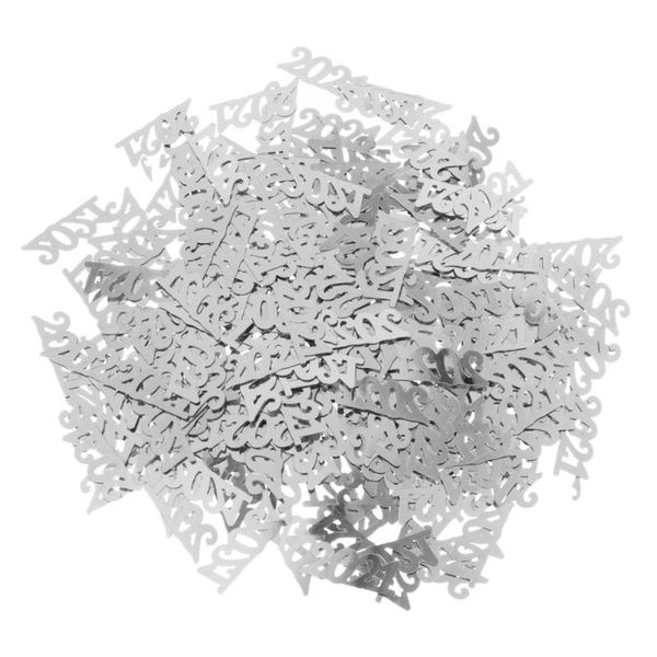 

party decoration 3 bags xmas number shape glitter confetti year craft accessories