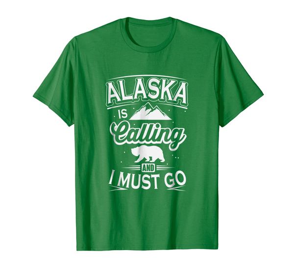 

Alaska Is Calling And I Must Go World Travel T-Shirt, Mainly pictures