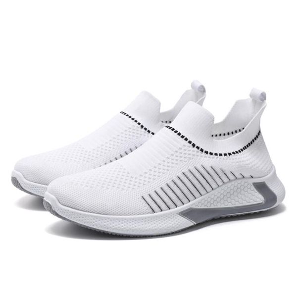 

NEW Men Casual Shoes Lac-up Men Shoes Lightweight Comfortable Breathable Walking Sneakers Tenis masculino Zapatillas Hombre, Black