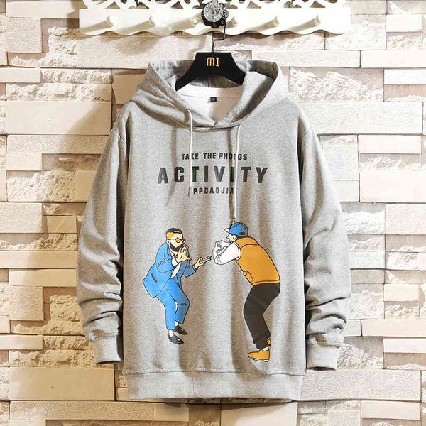 

funny printed men women hooded hoodie sweatshirt take po print hoodies mcaj, Black