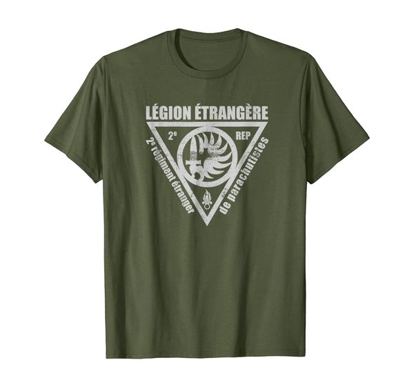 

French Foreign Legion Paratrooper T shirt - 2 Rep, Mainly pictures