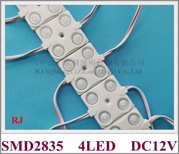

modules pvc injection led light module with lens for channel letters smd 2835 dc12v 4 2w ip65 37mm*37mm aluminum pcb 100pcs/lot
