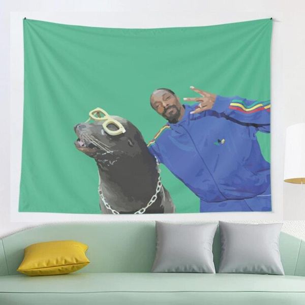 

tapestries snoop dogg tapestry wall hanging decor blanket bedding curtain throw