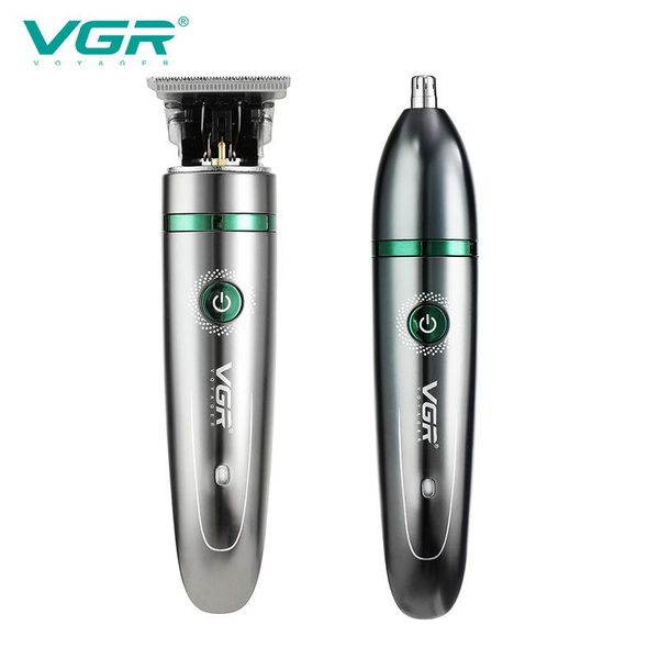

hair clippers vgr usb charging clipper 2-in-1 nose trimmer whole body washing electric professional dresser v-258