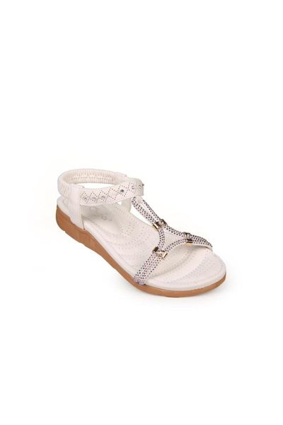 

sandals women's white, Black
