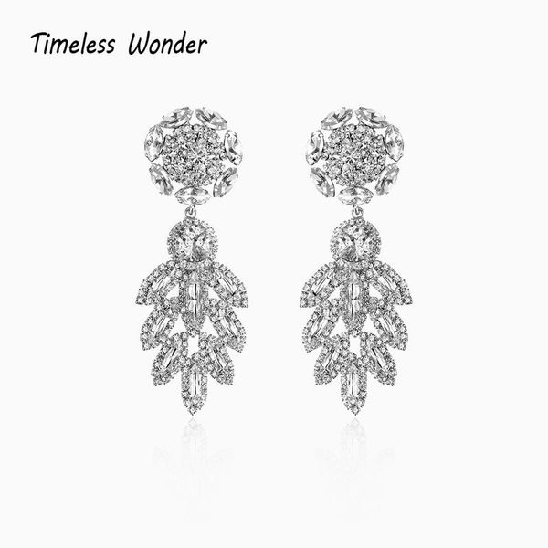 

stud timeless wonder gorgeous zirconia geo leaf studs earrings for women designer jewelry aesthetics trendy ins egirl rare kpop 4327, Golden;silver