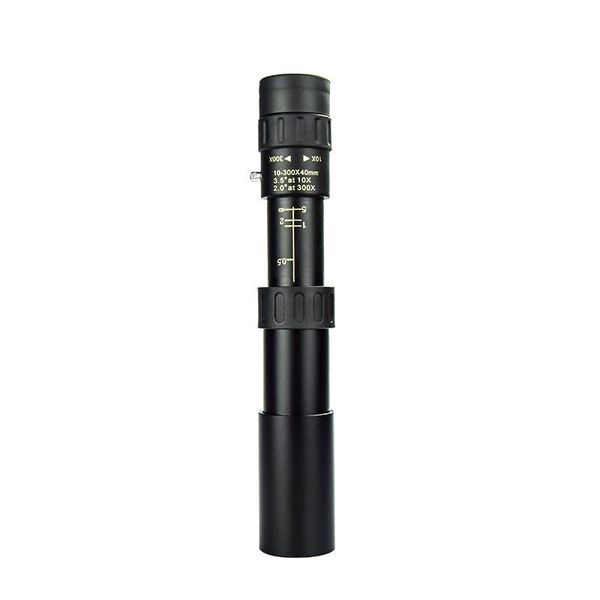 

telescope & binoculars 10-300 Ã 40 continuous zoom monocular high-resolution military metal