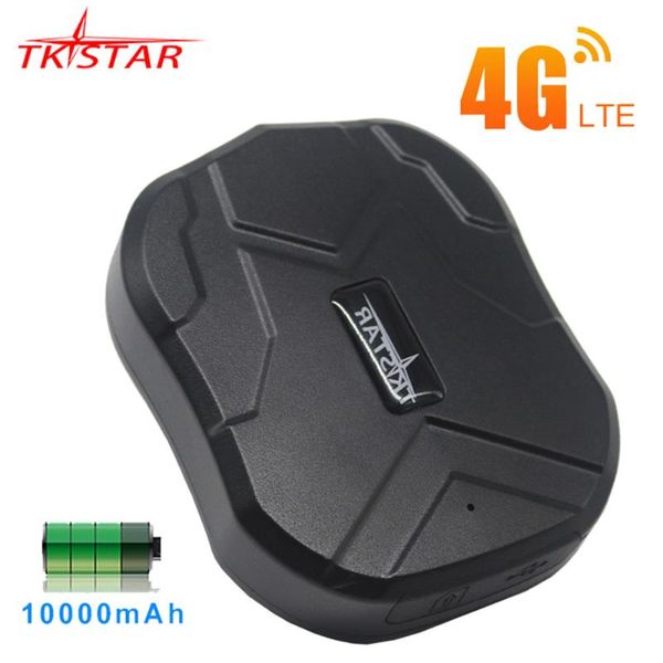 

car gps & accessories tkstar tk905 4g tracker magnet 10000mah locator waterproof vehicle voice monitor app pk tk915