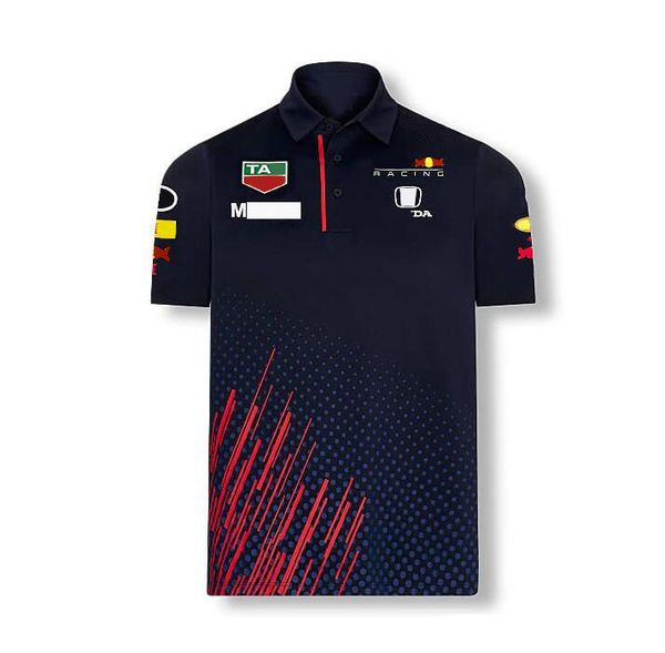 

customizable formula one racing suit summer short-sleeved t-shirt car team factory uniform polo top