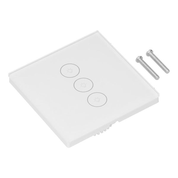 

smart home control wifi wall light switch tempered glass panel touch timetable timer remote voice dimmable offices