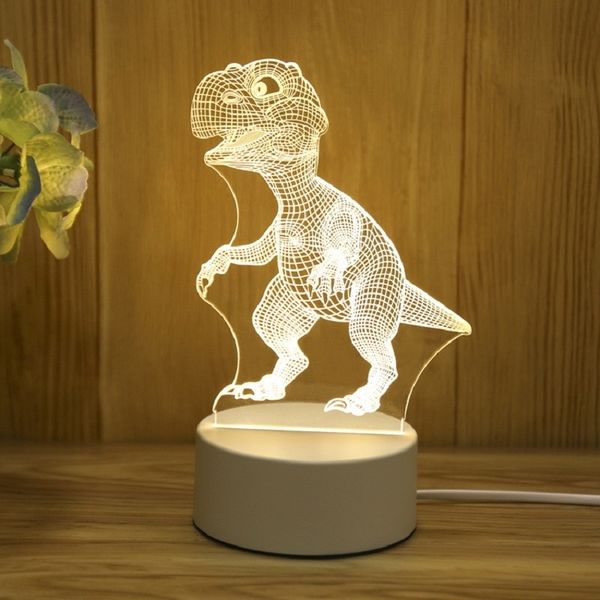 

3d night led gift creative warm bedroom bedside design usb small table lamp2021