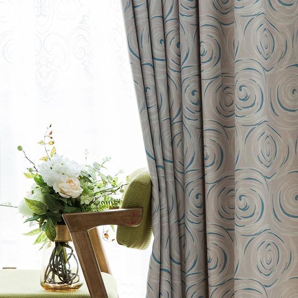 

curtain & drapes modern curtains for bedroom living room simple double-sided brushed shade cloth fabric