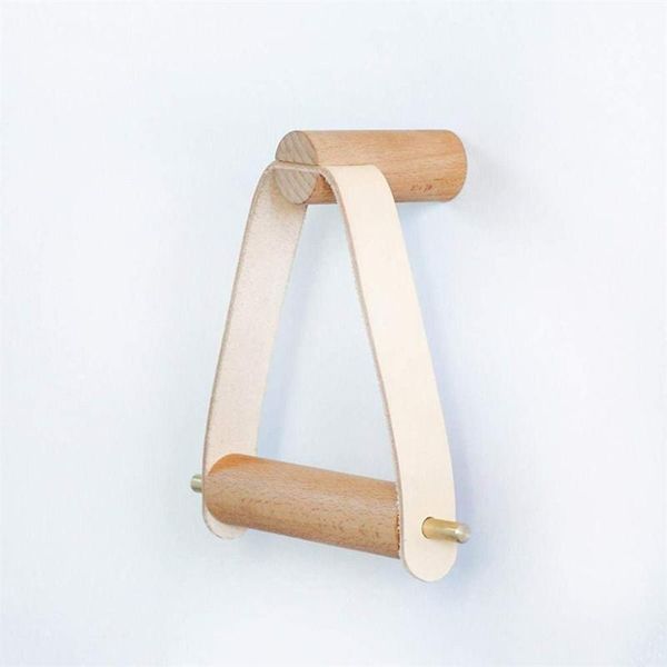 

styles toilet paper towel dispenser wooden roll holder for bathroom contact household storage rack tissue boxes & napkins