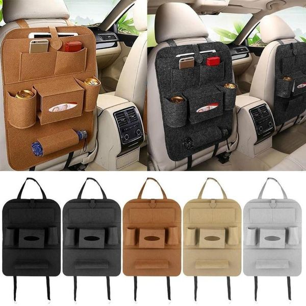 

interior decorations [thickened anti kick]vehicle mounted universal multifunctional storage bag protective seat hanging car decoration