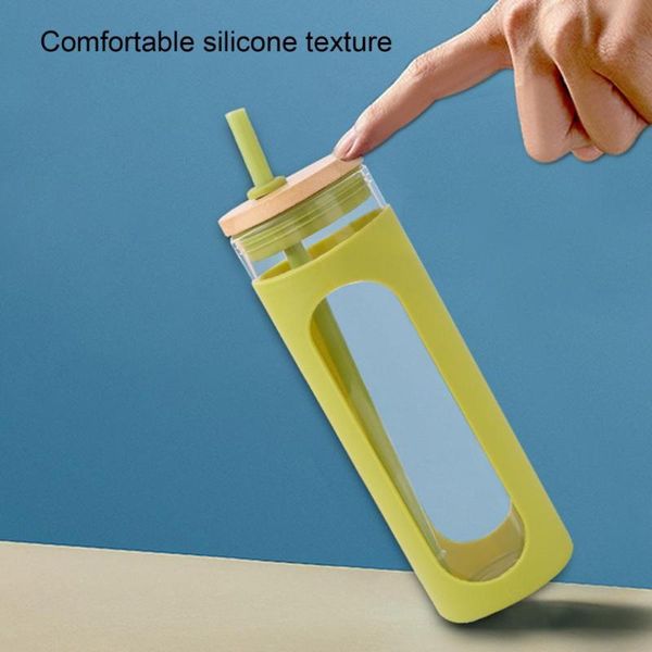 

water bottle food grade widely applied outdoor juice cup with straw for office