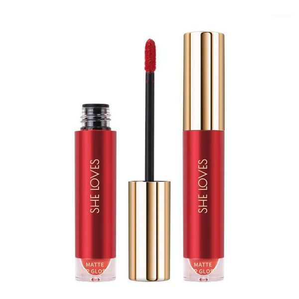

velvet matte lip gloss lasting moisturizing non-stick gloss1