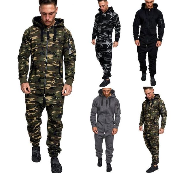

men's tracksuits tracksuit gym fitness compression sports suit clothes running jogging sport camouflage training set #3, Gray