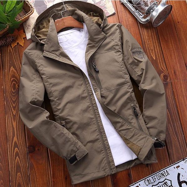 

men's jackets men's streetwear bomber zipper jacket male casual harajuku hip hop hoodies slim fit pilot coat men brand clothing siz, Black;brown