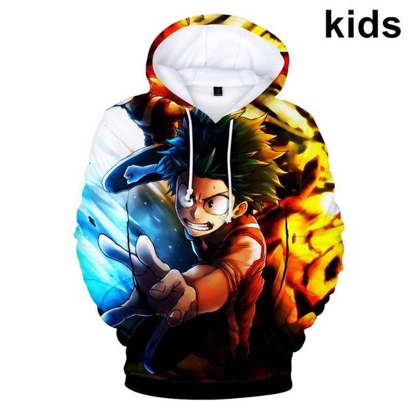 

men's hoodies & sweatshirts my hero academia hoodie izuku midoriya shouto todoroki boku no cosplay costume sweatshirt all might jacket, Black