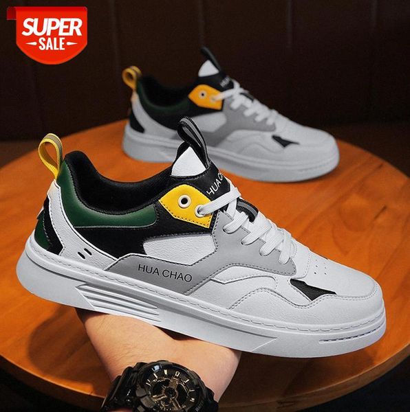 

korean style trendy all-match shoes tide net red men's white casual #zi1d