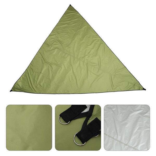 

shade 1 set outdoor triangle sun sail multi-functional triangular awning