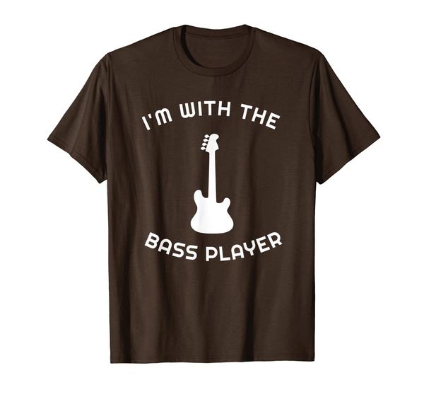 

I'm With The Bass Player Cool Musician Music Gift T Shirt, Mainly pictures