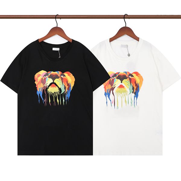 

t-shirts summer mens womens designers 2022 t shirts tees apparel fashion man s casual chest letter shirt street short sleeve clothes, White;black
