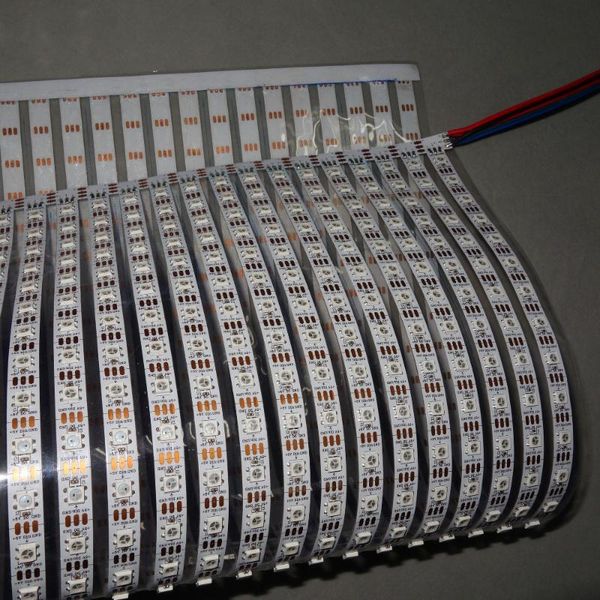 

modules dc5v 30*40 pixels rgb full color ws2812b flexible led pixel panel light;size:50cm*60cm