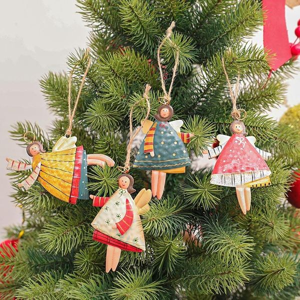 

christmas decorations tree toys angel santa ornaments pendants hanging for home xmas gifts year's decor