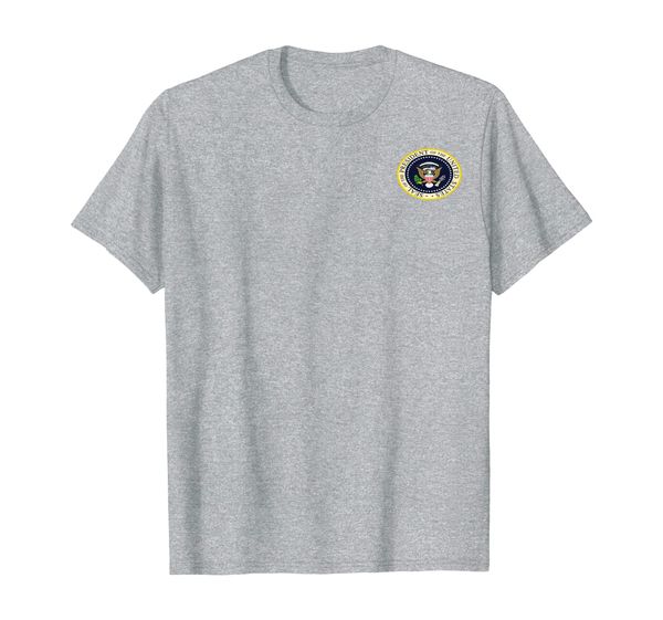 

potus - official presidential seal or symbol - t-shirt, White;black