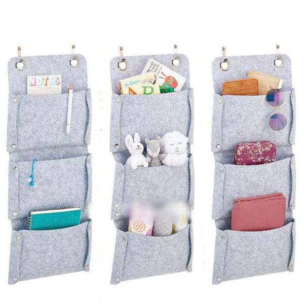 

storage boxes & bins 65*24cm bag bathroom bedroom door hanging organiser pockets