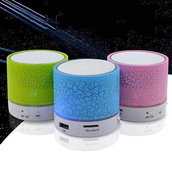 

wireless mini led bluetooth speaker music audio breathing light a docks subwoofer portable speakers