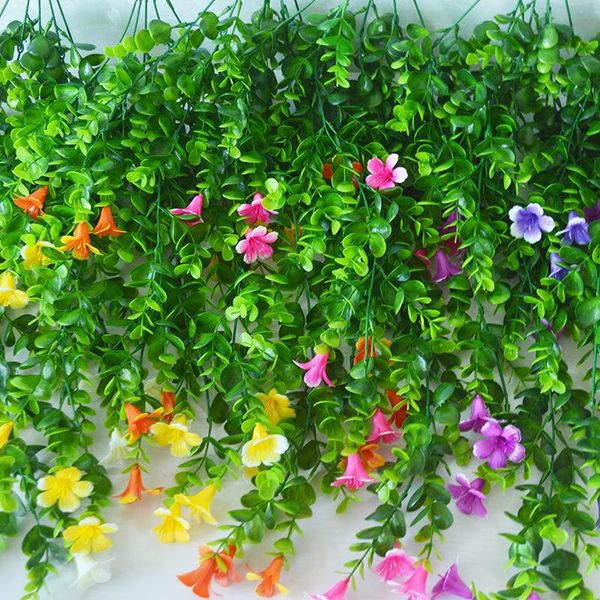 

decorative flowers & wreaths 65cm home decor wall hanging artificial vines eucalyptus fake rattan for diy room wedding balcony decoration pl