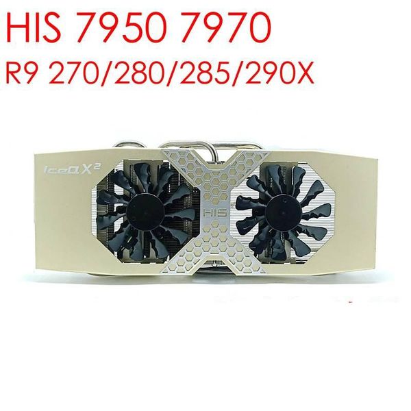 

fans & coolings cooling fan for his 7950 7970 r9 270/280/285/290x heat sink 54mm