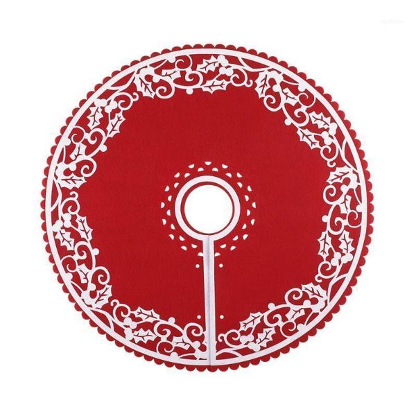 

christmas decorations lioobo 30cm creative tree skirt base decoration apron wrap decoration1
