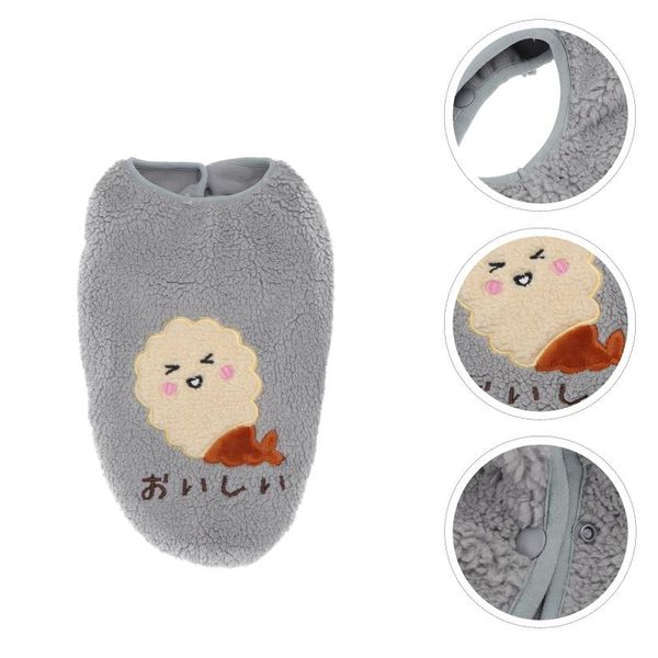 

dog apparel 1pc pet clothing winter waistcoat comfortable vest costume for home