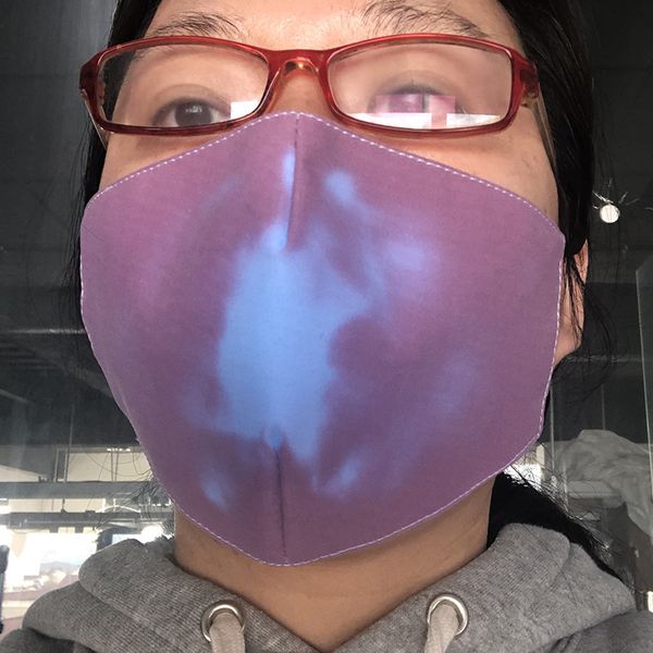 

sensitive heat face mask
