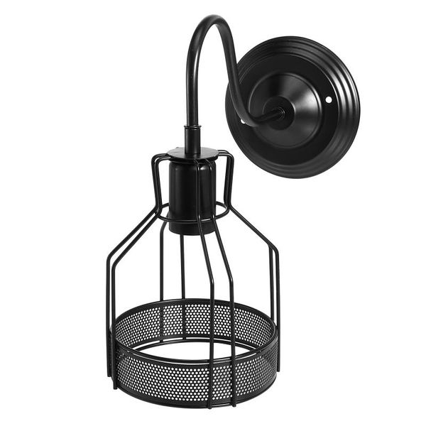 

wall lamp 1pc led outdoor garden light exterior waterproof porch (black)
