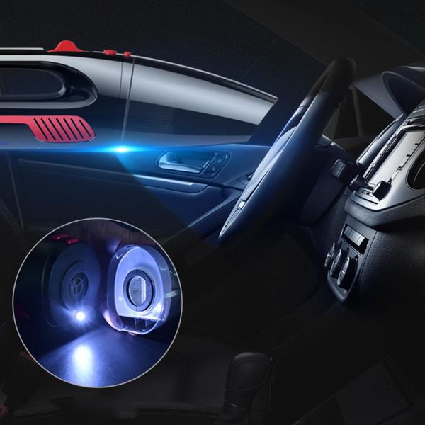 

black handheld duster dirt collector vacuum cleaner dust with light wet and dry dual use wireless charging for