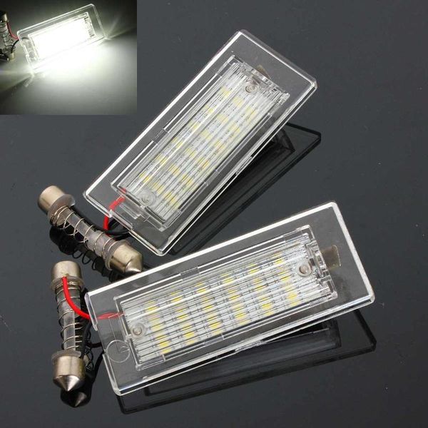 

emergency lights 2pcs led number license plate light for x5 e53 1999-2006 x3 e83 2003-2010