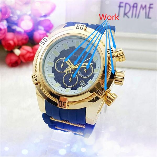 

wristwatches invincible undefeated 100% function wristwatch analog men fashion business quartz watch reloj hombres drop, Slivery;brown