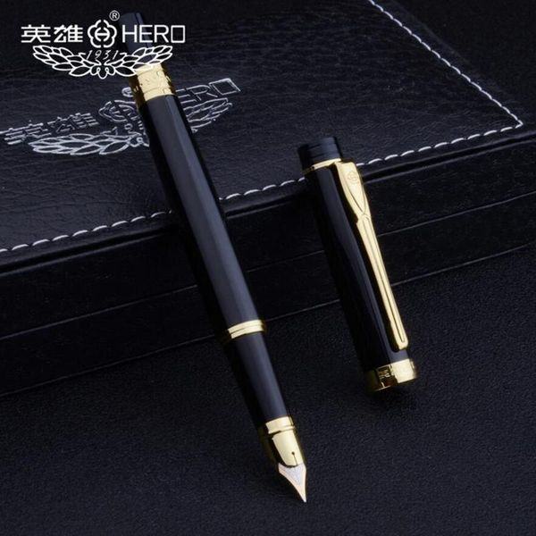 

fountain pens classic design luxury hero ink pen office executive gift metal writing