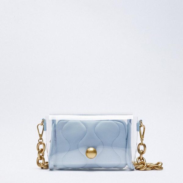 

evening bags designer thick chains clear women shoulder bag brands pvc jelly crossbody for quilting composited small flap lady